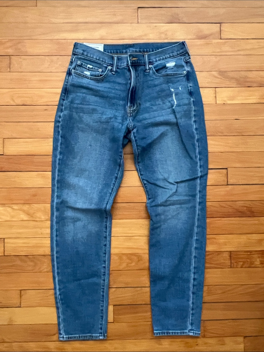 Abercrombie & Fitch - Men Athletic Slim Blue Denim Jeans 30x32
